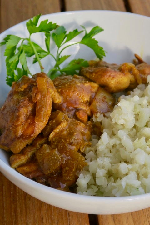 chicken tikka masala (low carb style)