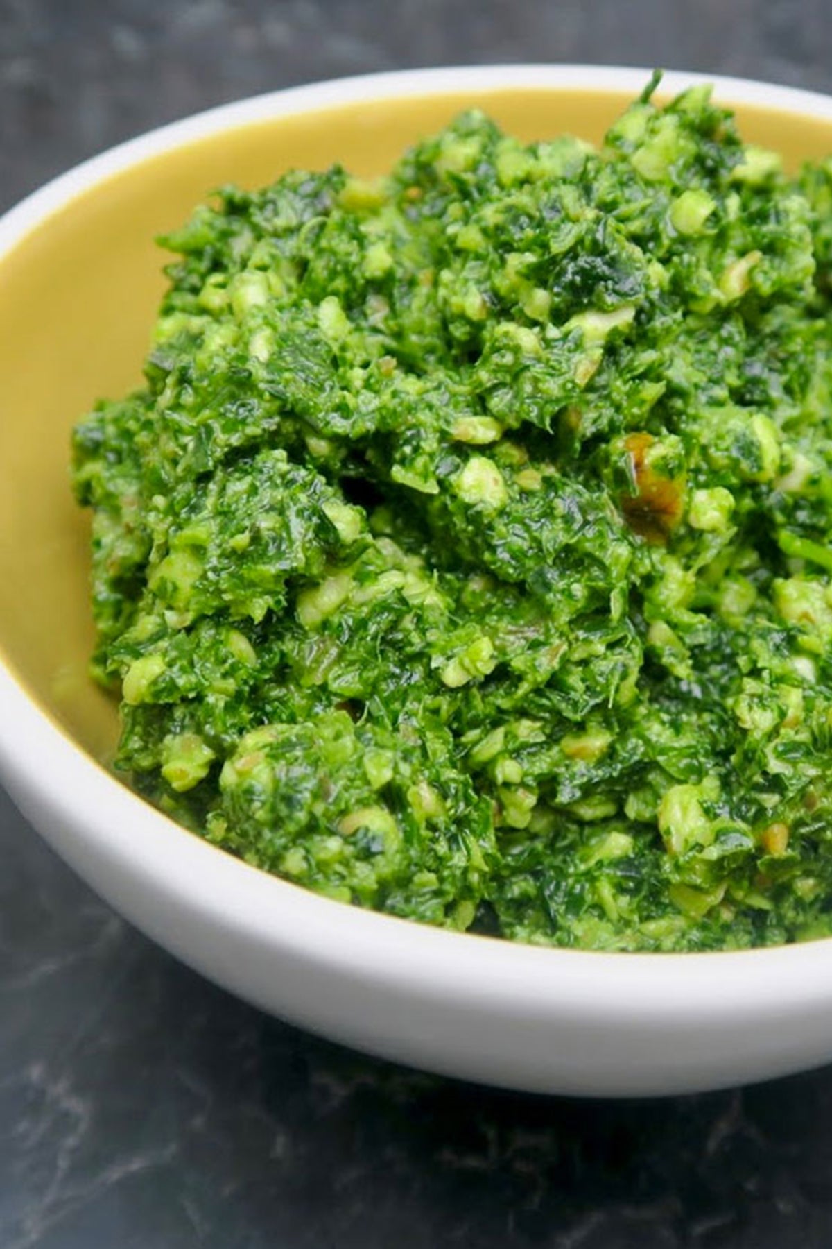 kale pesto with walnuts Savvy