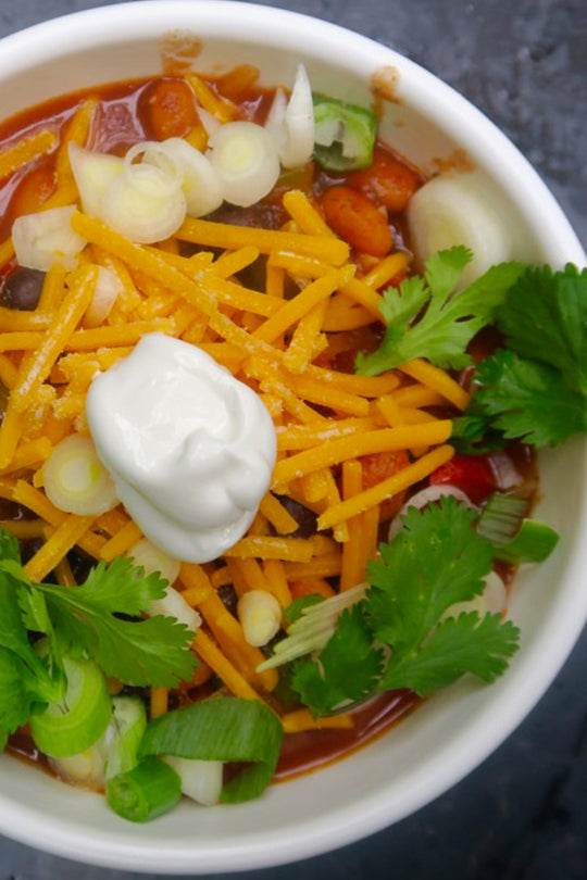 vegetarian chili for a crowd