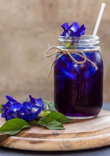 butterfly pea flower lemonade