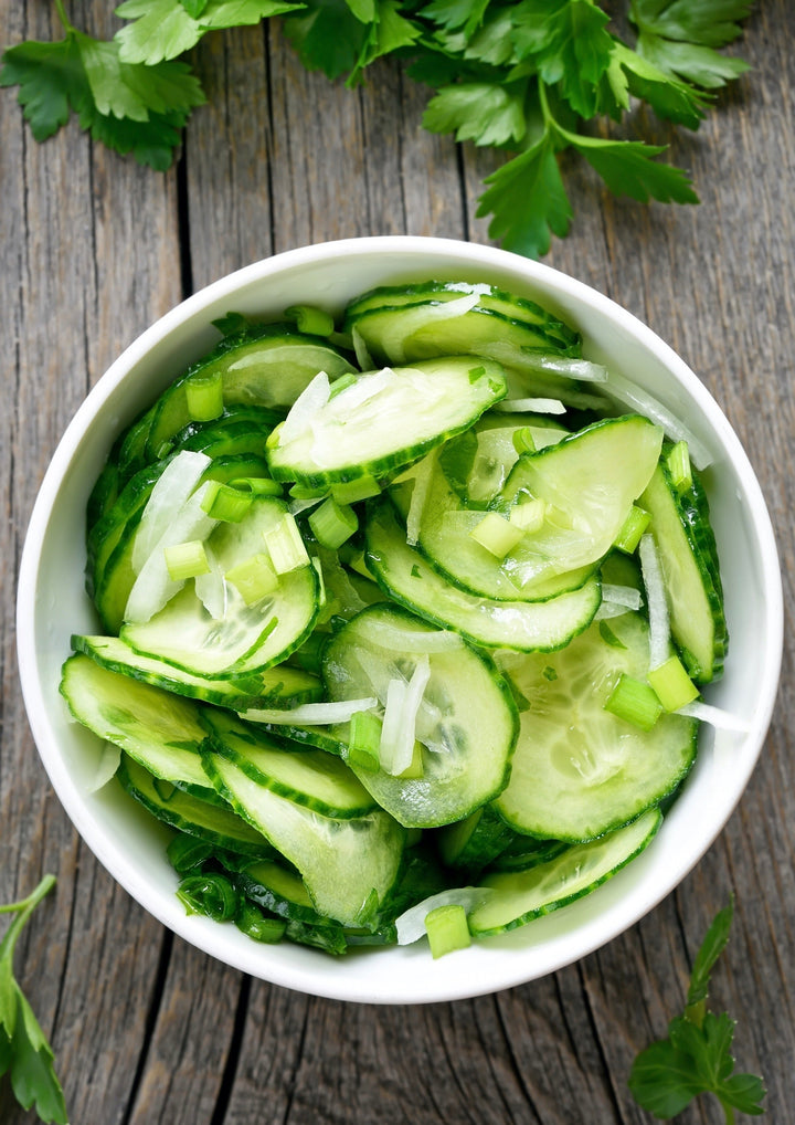 crispy marinated cucumbers