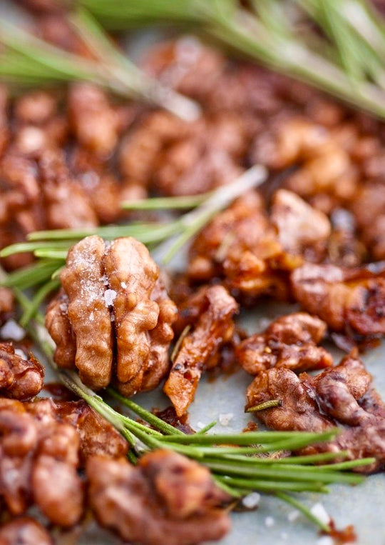 crispy roasted walnuts: a nutty delight