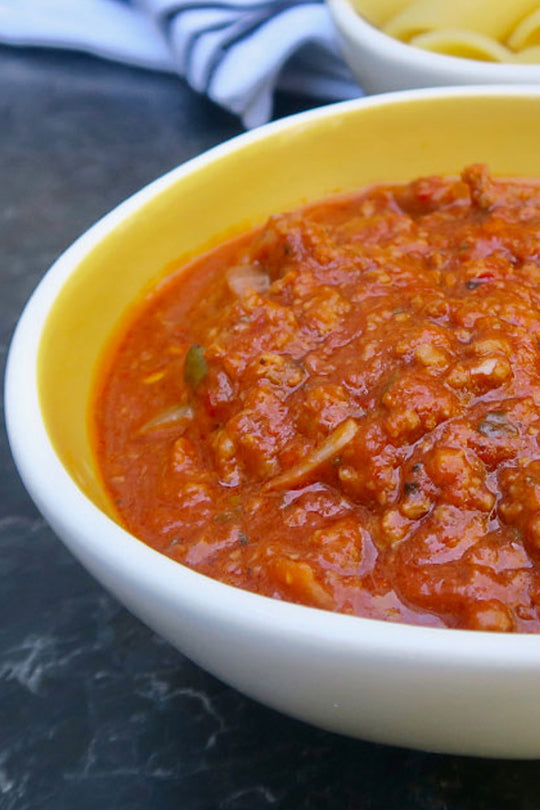 spicy hearty meat sauce