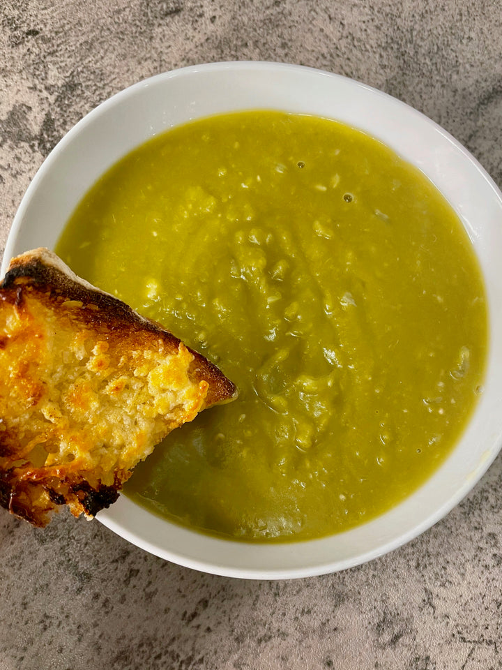 vegan split pea soup