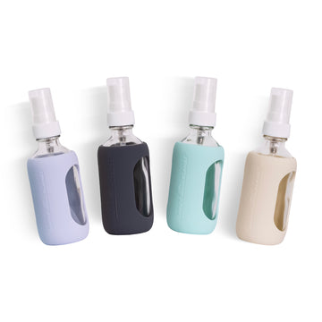 2oz. Glass Travel Spray Bottles - 4 Pack
